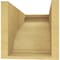 Ekena Millwork 8"W x 16"D x 8"H Wide Helena Rough Cedar Woodgrain TimberThane Corbel, Primed Tan CORUR08X16X08HELRCPR - alternate 2